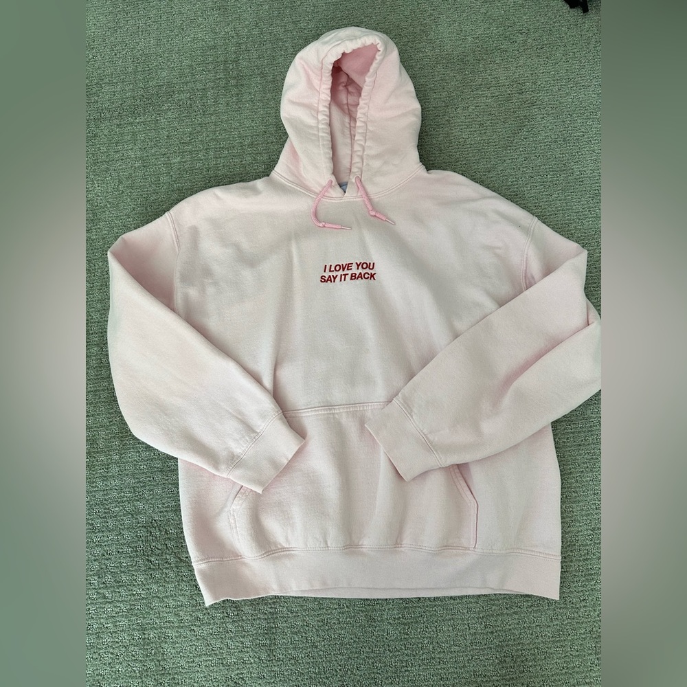 SOLD LONELY GHOST i love you say it back hoodie